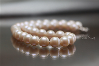 Pearl Necklace - Cream White 11 mm